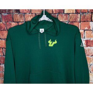 South Florida USF Bulls Football Player Issued Adidas Hoodie Sweatshirt Mens 3XL